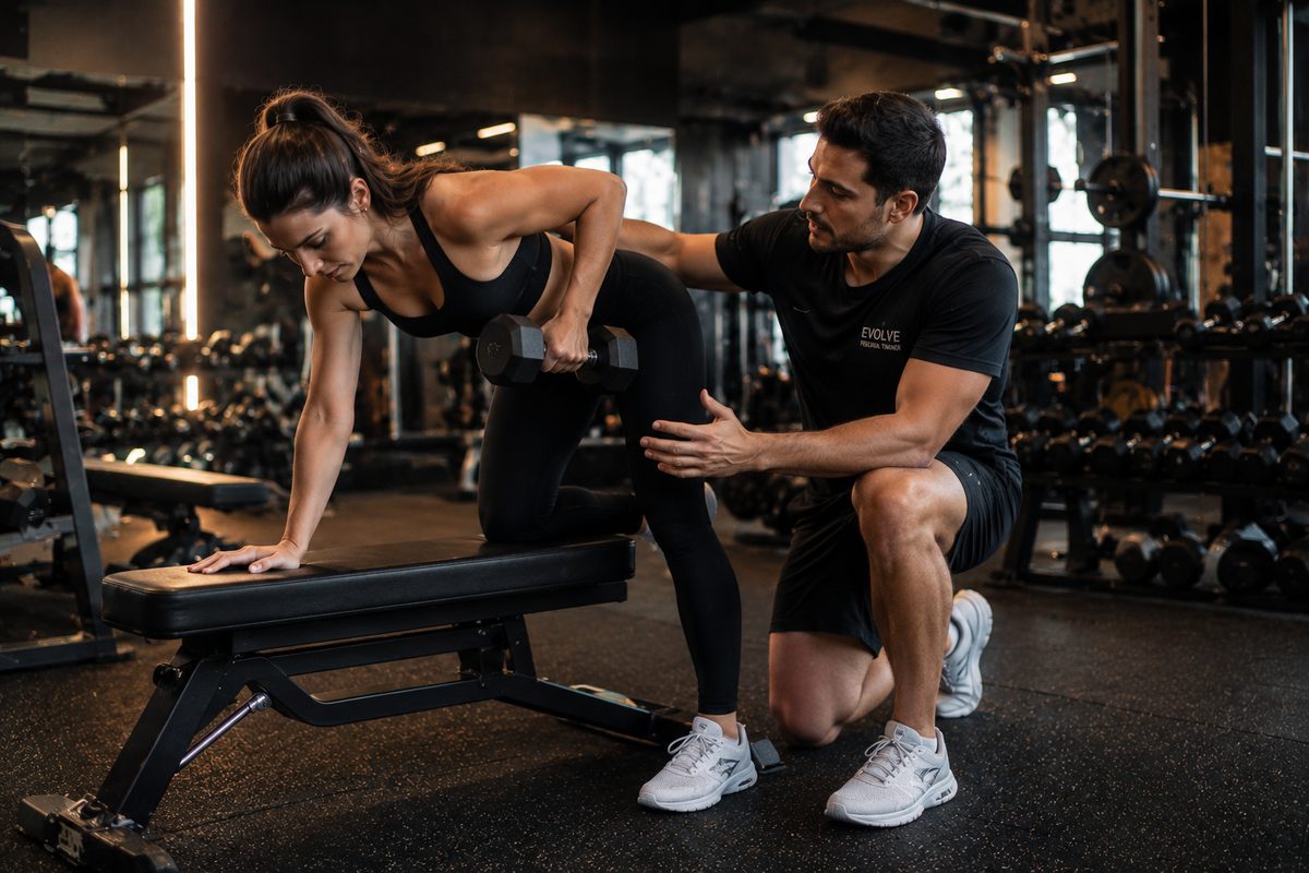 Üyenin fitness uygulamasında kişisel planını ve ilerlemesini görmesi