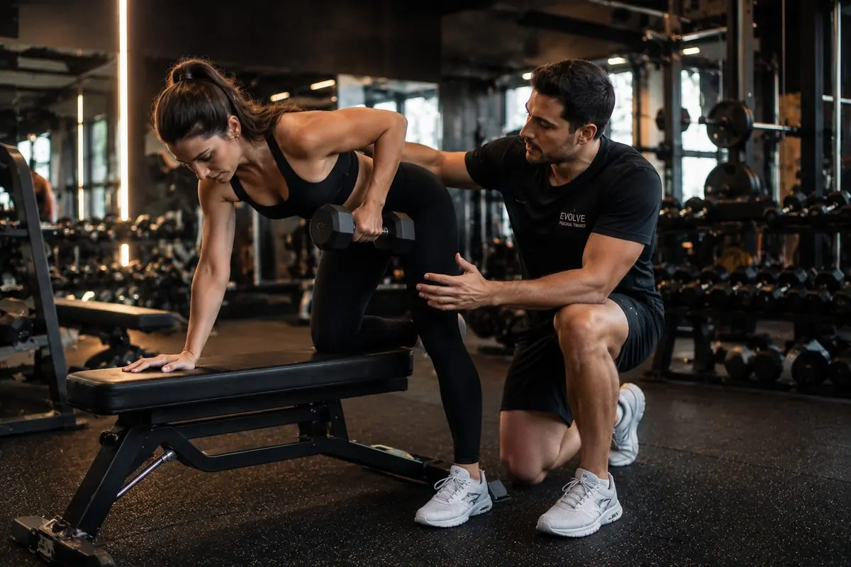 Üyenin fitness uygulamasında kişisel planını ve ilerlemesini görmesi